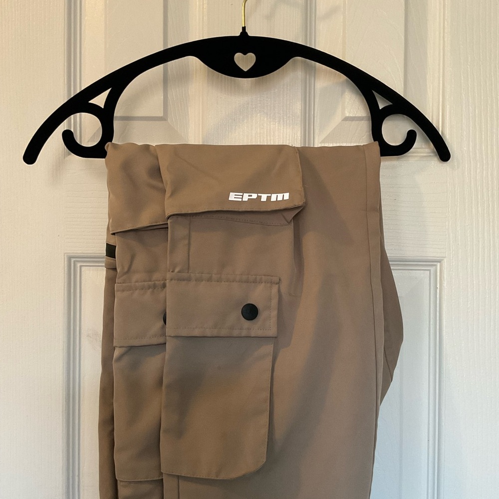 EPTM Unisex Tan Cargo Pants (Out of Stock) - Picture 1 of 7